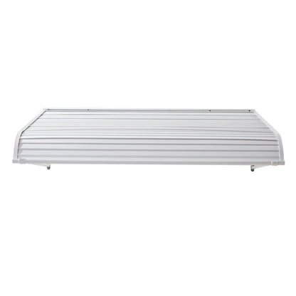 VEVOR Aluminum Awning 60 x 42 in, Durable Window Awning Door Canopy, Lightweight and Stable Aluminum Awnings for Doors Exterior Rain Snow Sunlight Protection for Door Entrance Windows Patio Porch