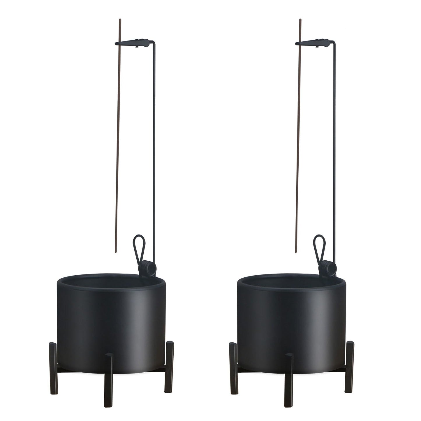 2 Pack Incense Burner, Anti-Ash Flying Metal Incense Holder，Incense Holder for Sticks，with Iron Catcher and Stabilizing Base Four-Legged Base,Perfect for Meditation Yoga, Home Decor