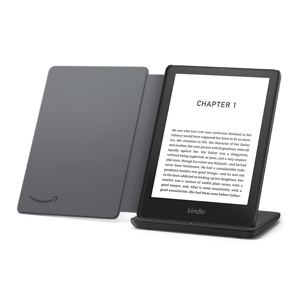 Made for Amazon, Wireless Charging Dock for Kindle Paperwhite Signature Edition. Only compatible with Kindle Paperwhite Signature Edition (2022 release)