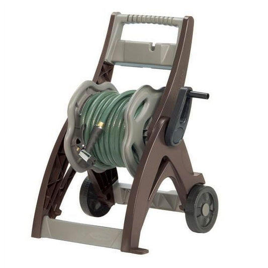 UdaCa 175 ft.Hose Reel Cart,Garden, Lawn, and Patio (Color : Taupe)