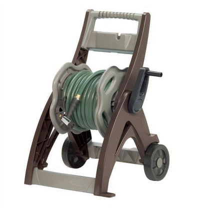 UdaCa 175 ft.Hose Reel Cart,Garden, Lawn, and Patio (Color : Taupe)