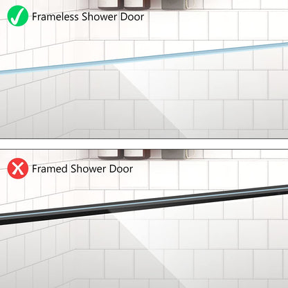 NINETREX Shower Door Hooks,Over Glass Door Hooks for Bathrooms Frameless Glass,Heavy Duty SUS 304 Stainless Steel Hook for Towels,Squeegee,Loofah,Shaver,Robe,2 Pack,Black