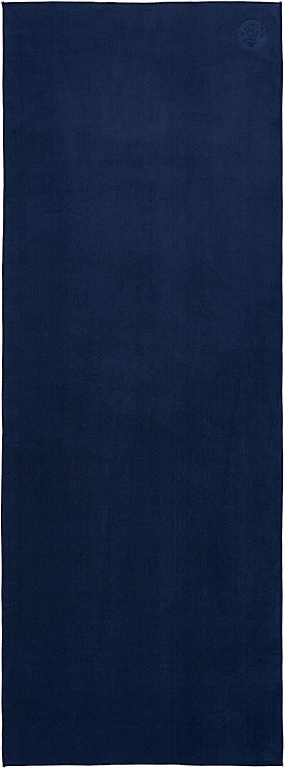 Manduka eQua Hot Yoga Mat Towel - 72" Instant Moisture Activated Grip Ultra Soft Microfiber Quick Dry, Daily Use Ready Lightweight, Travel Friendly Mat Layer 72 x 26.5 inches