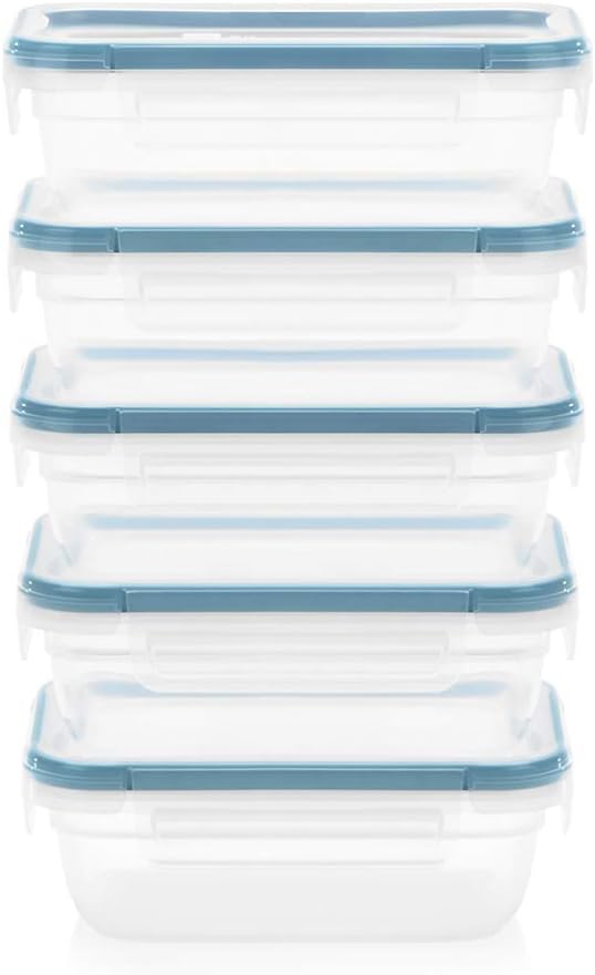 Snapware Plastic Total Solutions Food Storage Containers Set, Airtight &