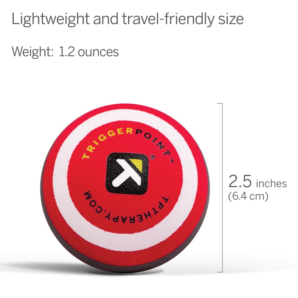Trigger Point Performance TriggerPoint Foam Massage Ball for Deep-Tissue Massage, MBX Extra Firm (2.6-inch)