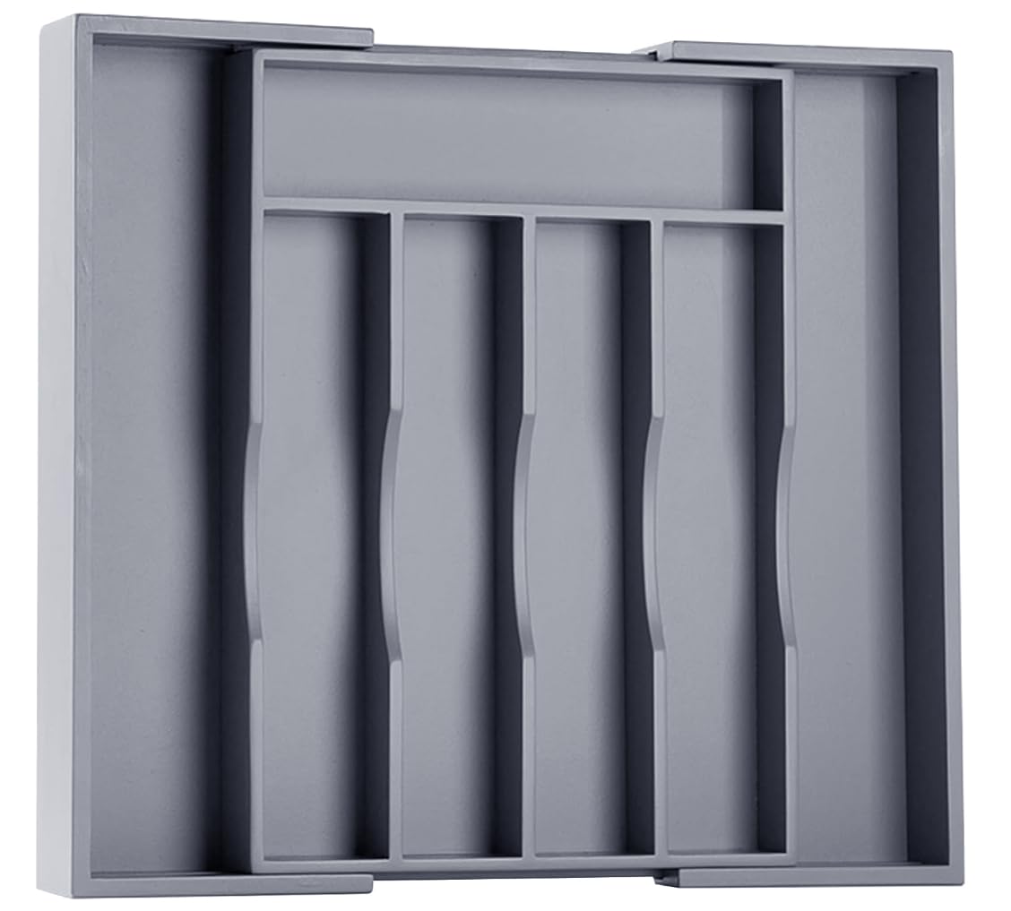 Kitchen Silverware Drawer Organizer and Storage Cabinet Utensil Rack Bathroom Counter Vanity Extra Large Big Cooking Drawer Organizers Countertop Pantry Storage Cabinet Best Kitchen Must Haves 2025