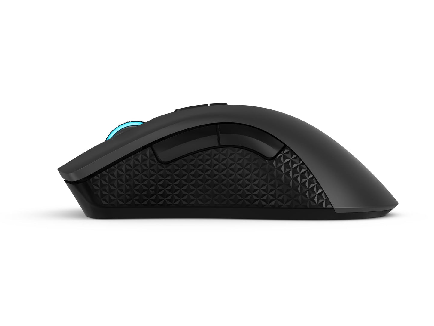 Lenovo Legion M410 Wireless RGB Gaming Mouse – 6 Button Palm Grip Mouse with 16,000 DPI, 53 Hour Rechargeable Battery, 2-Zone RGB Lighting, NVIDIA Reflex Compatible