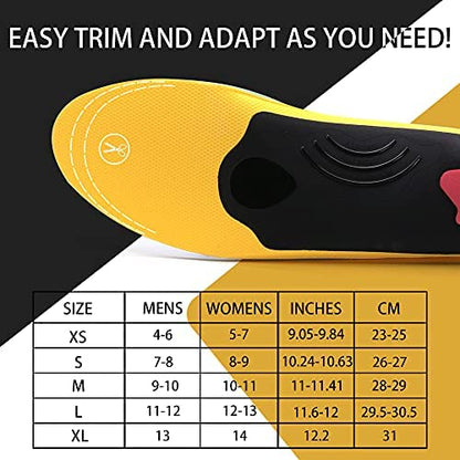 VALsole Orthotic Insole,Arch SupportFor Insole,Plantar FasciitisInsole,for OverPronation,Flat Feet,Metatarsalgia,Heel Pain, Insoles for Men and Women,Blue (UK 9-28cm, Blue-V227)