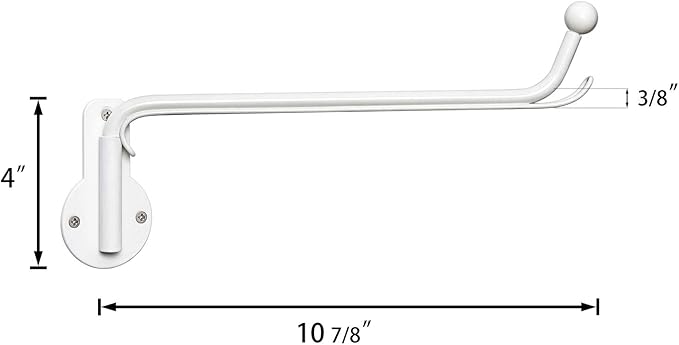 Mkono Wall Mounted Clothes Hanger