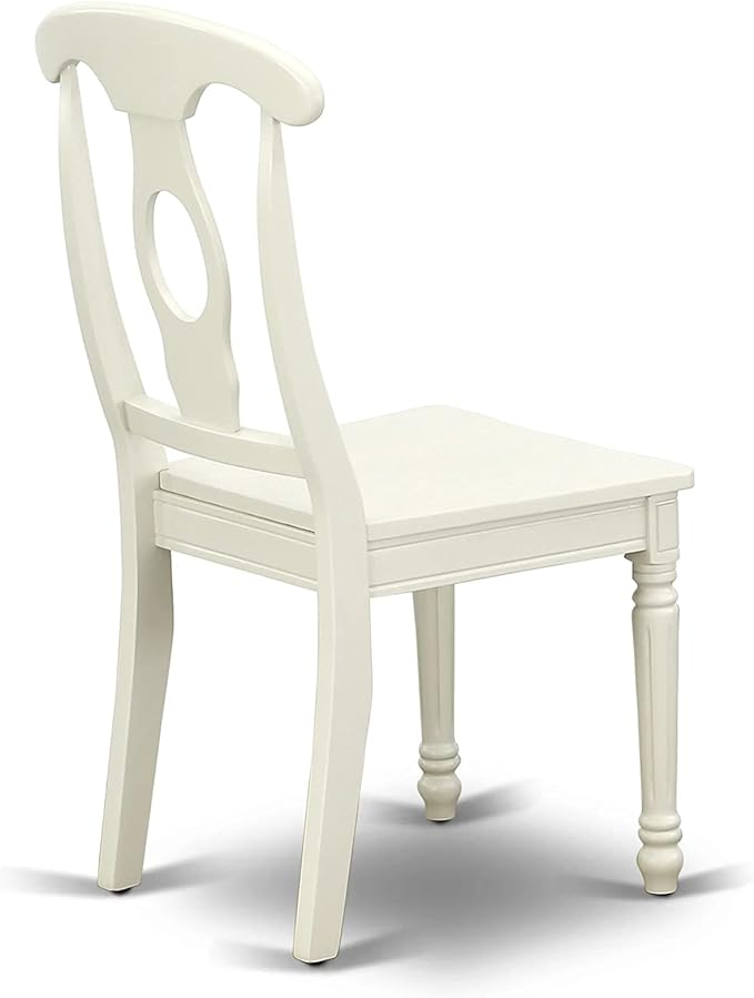 East West Furniture KEC-LWH-W Kenley Dinette Chairs