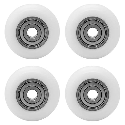 4pcs Roller Wheel Parts Replacement for Total Gym Wheels/Rollers, Fit for Gym Models 2000, 3000, Some 3000 XL and a Few Very Early XL, Upgraded Rollers Kit Set