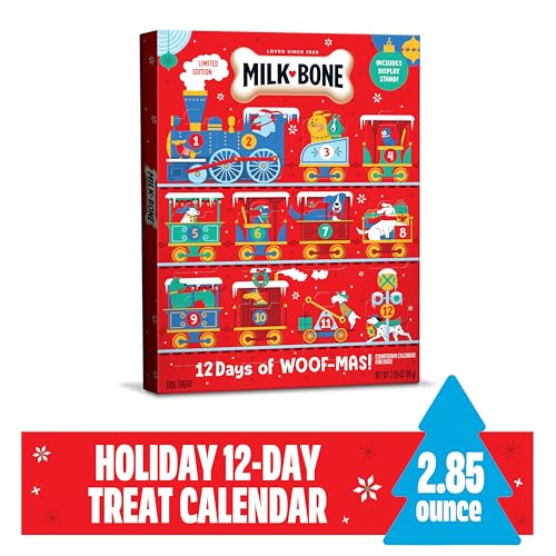Milk-Bone Holiday 12 Day Treat Calendar, 2.85 oz Box