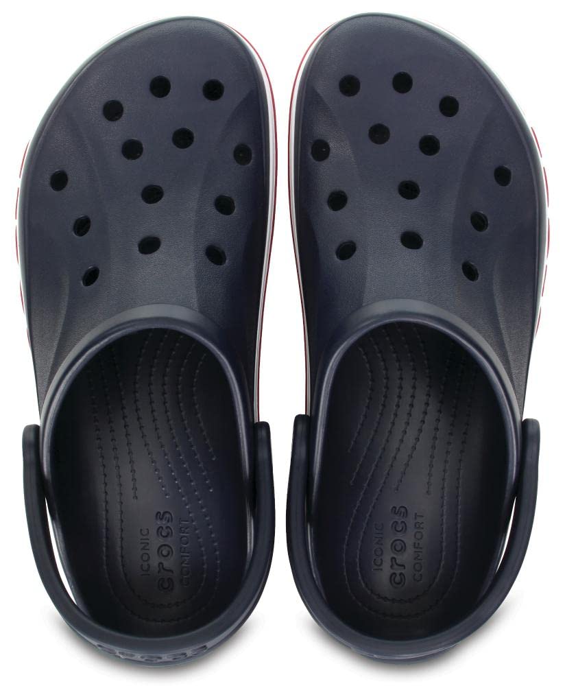 Crocs Baya Clogs, Unisex-Adults Clogs, Water Friendly and Quick Drying, in Pepper, Size 11 UK