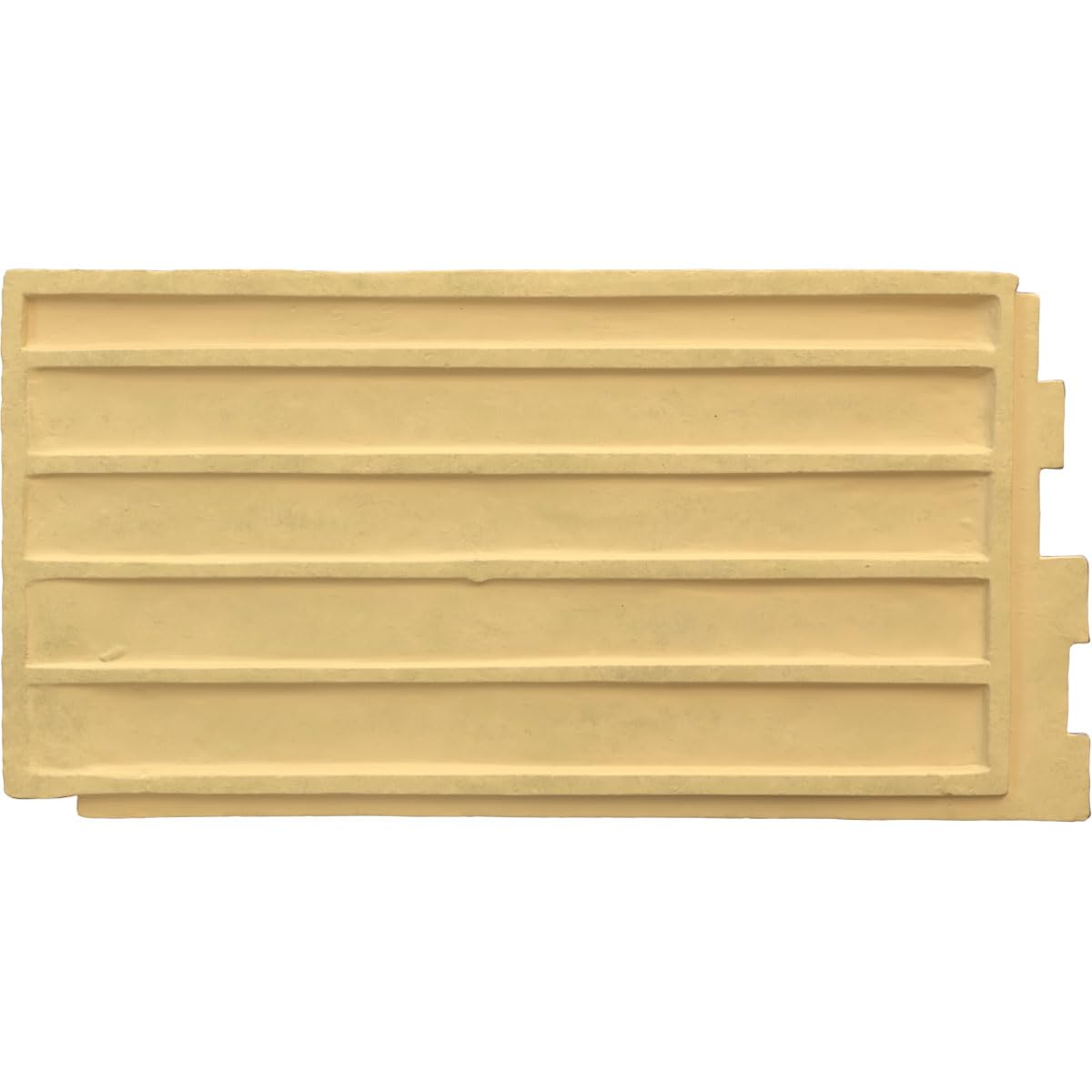 EverStone Cascade Faux Stone Panel, 48 5/8"W x 24 3/4"H x 1 1/4"D, Grey Granite Color