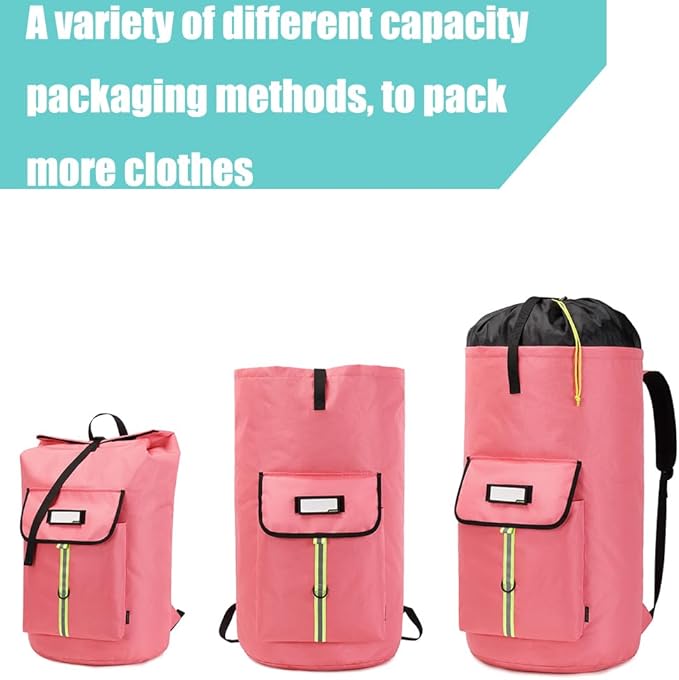 laundry bag backpack, extra-large heavy duty laundry bags, laundry backpack