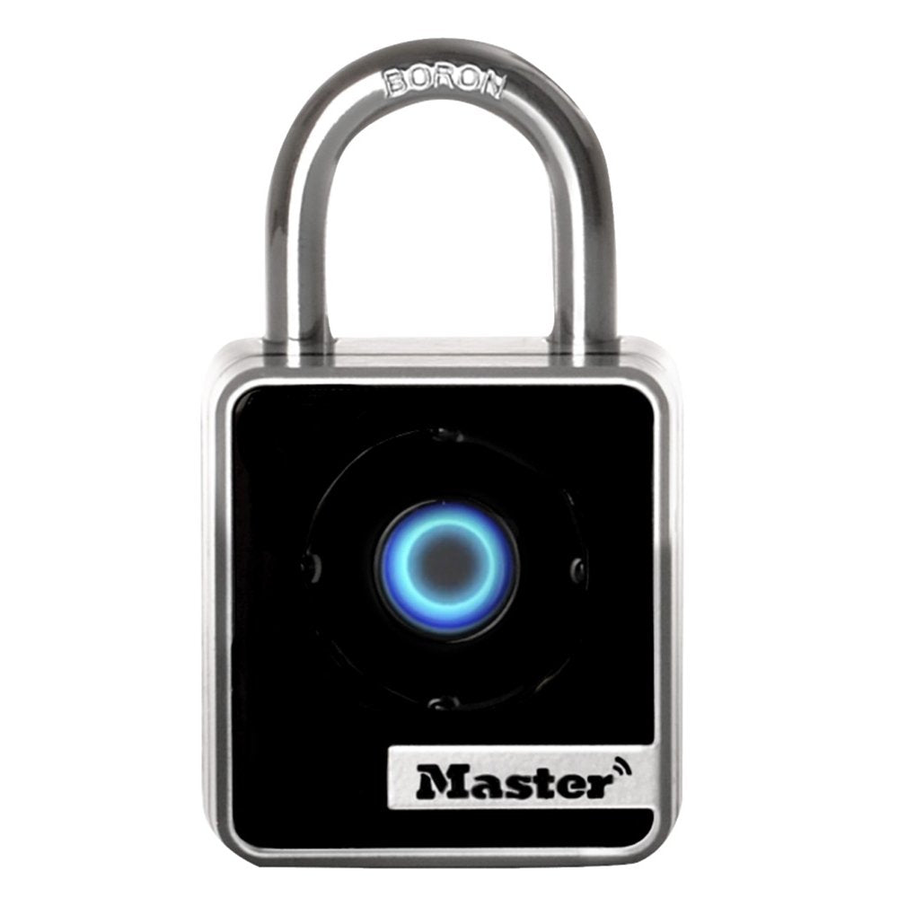 Master Lock Bluetooth Indoor Padlock with Easy Backup Keypad Entry 4400D