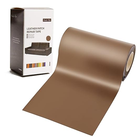 Leather Repair Patch Kit Medium Brown 3 x 60 inch Leather Repair Tape Self