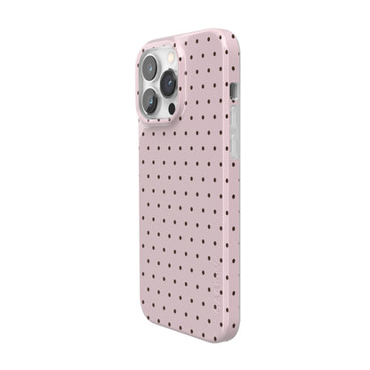 Casely iPhone 14 Pro Max Case | Fit Check | Neutral Checkerboard | Compatible with MagSafe | Classic Ultra Slim Design