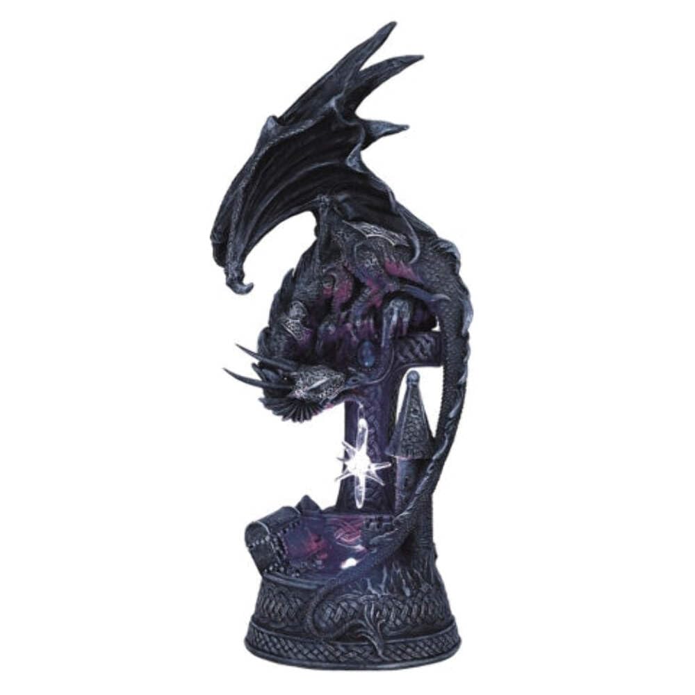StealStreet SS-G-71224 Dragon with Lighting LED Crystal Ball Collectible Figurine Statue Model