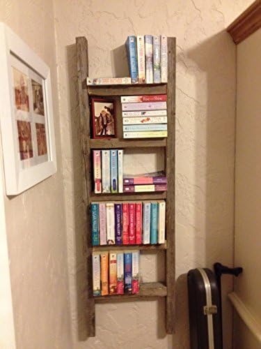BARNWOODUSA Rustic Decorative Ladder