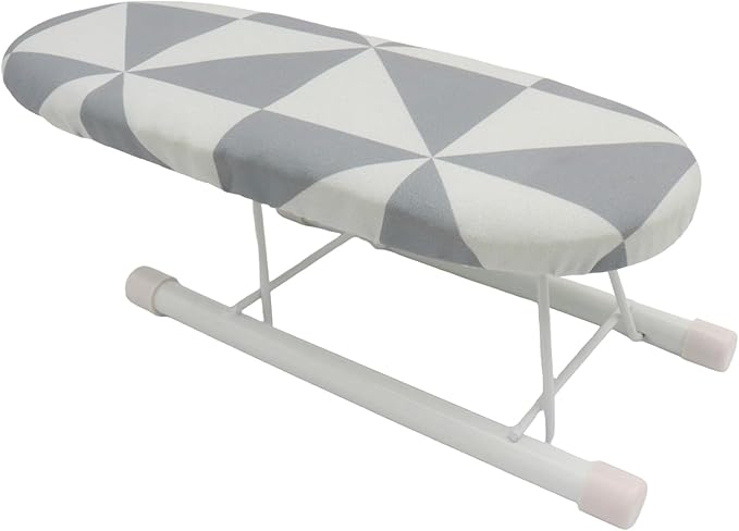 Oedema Mini Ironing Board 10.2" Portable Folding Ironing Board Cloth Cover