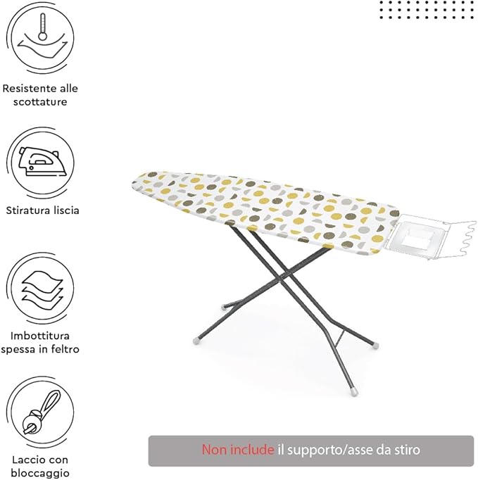 Encasa XO Ironing Board Cover and Pad 49"x18"