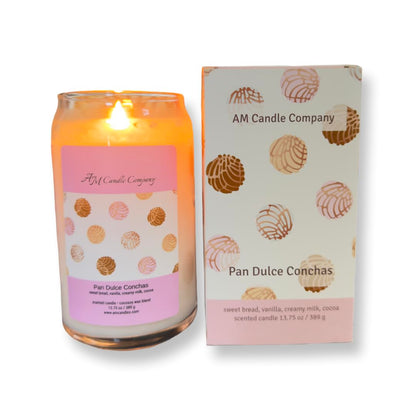 Pan Dulce Concha Bread Scented Candle