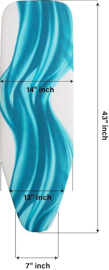 Mabel Home Ironing Board Padded Cover, 100% Cotton
