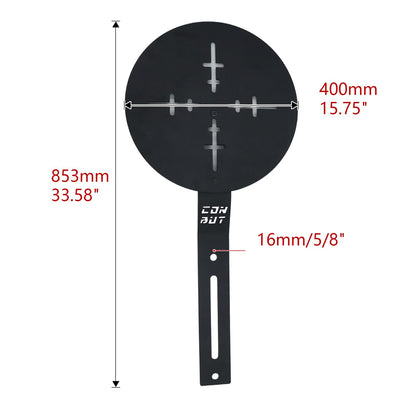 CONBUT Wall Ball Target, Medicine Ball Target for Power Cage Attachments, Gym Fitness Enhance Strength and Explosive Power