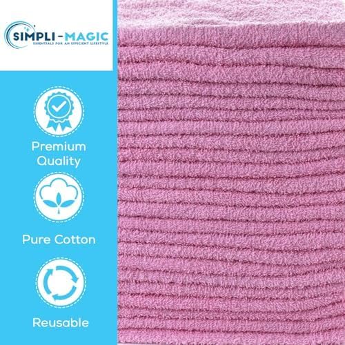 Simpli-Magic Cotton Hand Towels 16"x27" – Soft Towels