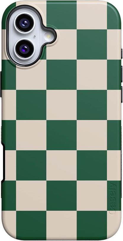 Casely iPhone 16 Plus Case | Blue Stripes | Sunday Best | Compatible with MagSafe | Bold Protective Design