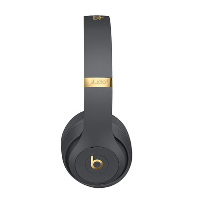 Beats Studio3 Wireless Headphones – The Beats Skyline Collection - Shadow Gray (Latest Model) (Renewed)