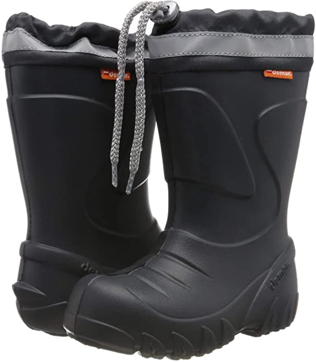 Demar Mammoth Toddler Wellington Boots 5/5.5 UK Child (Label: 22/23) Graphite