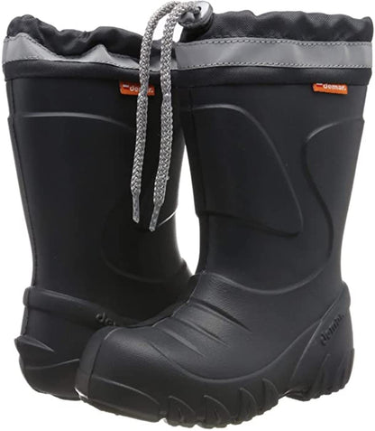 Demar Mammoth Toddler Wellington Boots 5/5.5 UK Child (Label: 22/23) Graphite