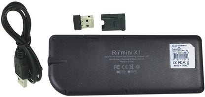 Rii K01X1 2.4 GHz Mini Wireless Keyboard with Mouse Touchpad Remote Control KODI XMBC Remote