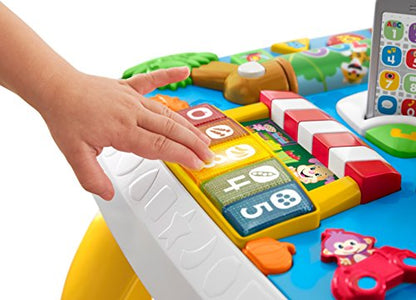 Fisher-Price Mattel Multi-Learning Table, 3 Game Modes, Multicolor (DRH34)
