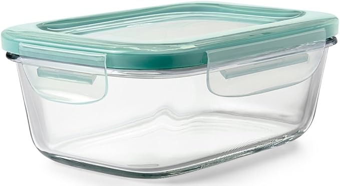 OXO Good Grips 3.5 Cup Smart Seal Airtight Glass Rectangle Food Storage