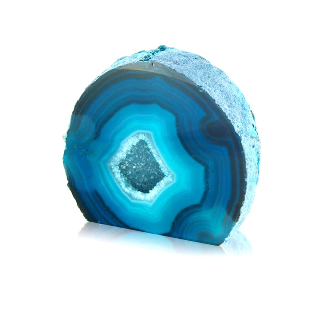 Fossil Gift Shop 2-3" Agate Geode (Green/Teal)
