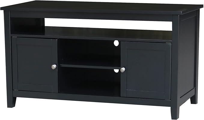 IC INTERNATIONAL CONCEPTS Solid Wood Entertainment/TV Stand