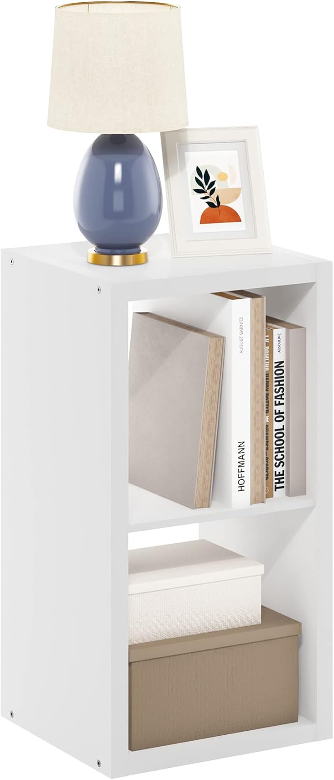 Furinno Cubicle Open Back Decorative Cube Storage Organizer