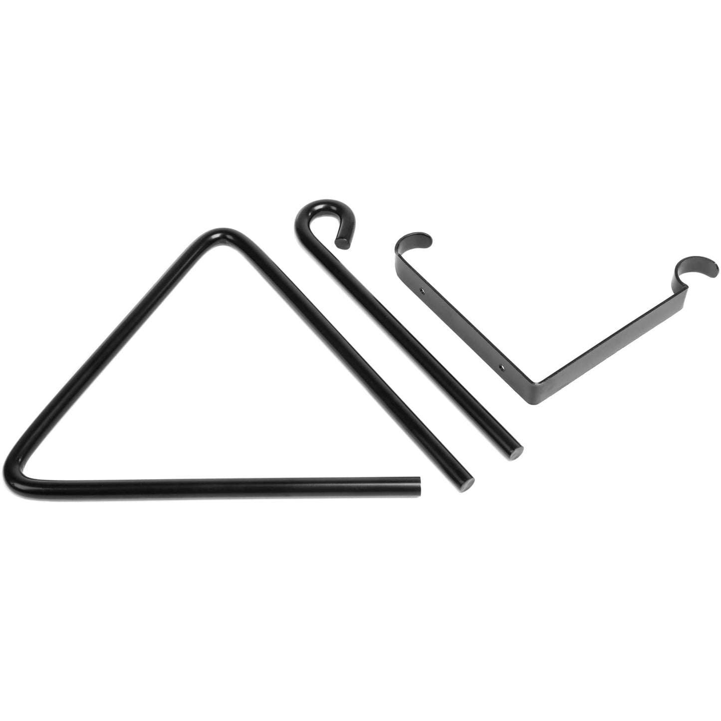 9 Inch Triangle Dinner Bell With Striker - Outdoor/Indoor Steel Bell With Mounts