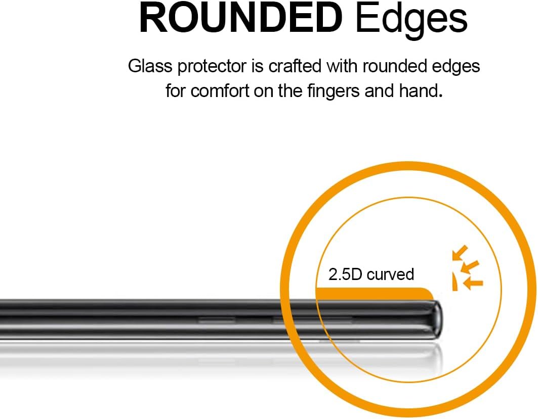 Supershieldz (2 Pack) Designed for Samsung Galaxy Note 9 Tempered Glass Screen Protector with (Easy Installation Tray) Anti Scratch, Bubble Free (Black)