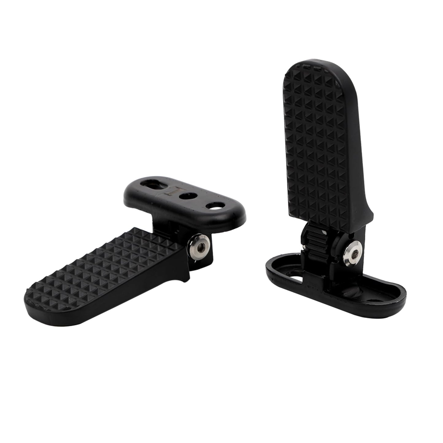 Mokuo Scooter Footpegs E-bike Footpeg in Aluminum Alloy, Lenght 12cm/4.7",Compatible with Scooter Mopeds E-Bike Mini Bikes,Installation Hole Spacing: 4-5cm