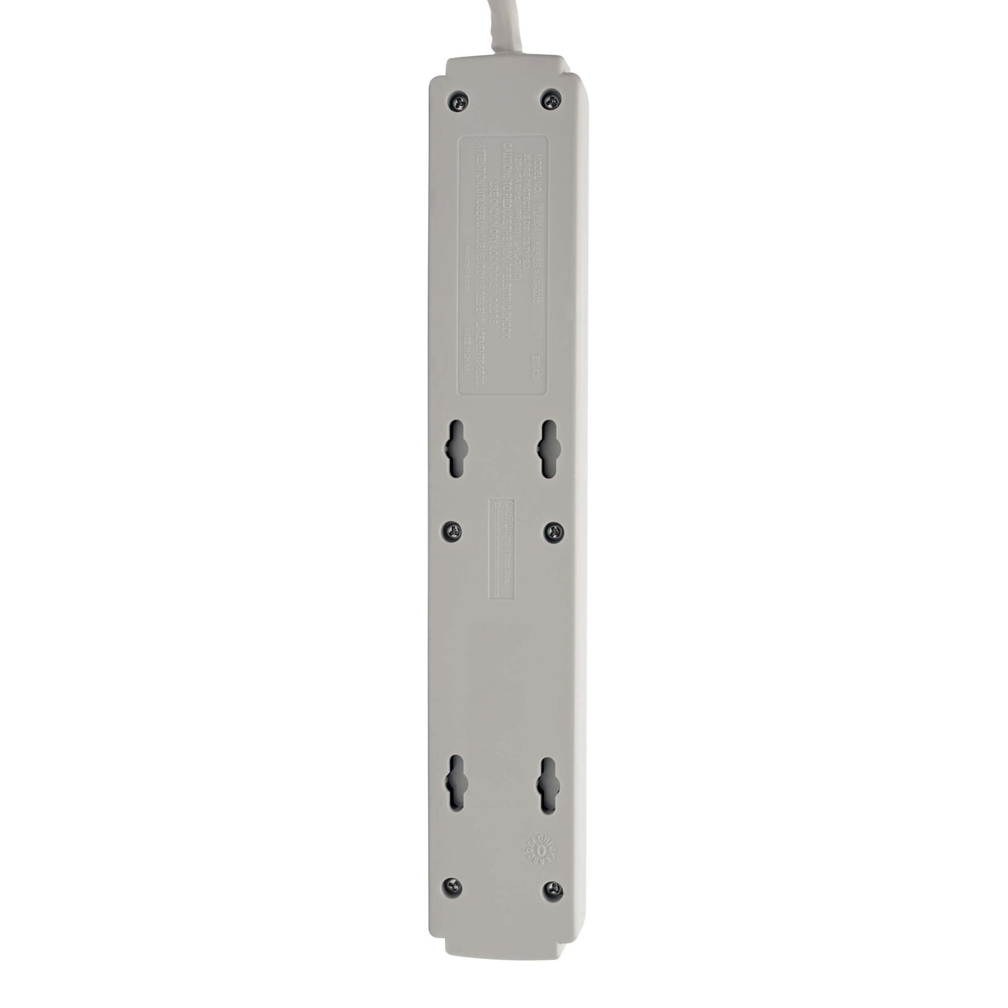 Eaton Tripp Lite series 6 Outlet Surge Protector Power Strip, 6ft Extension Cord, 900 Joules, 15A Circuit Breaker, UL Certified, Black (TLP606B)
