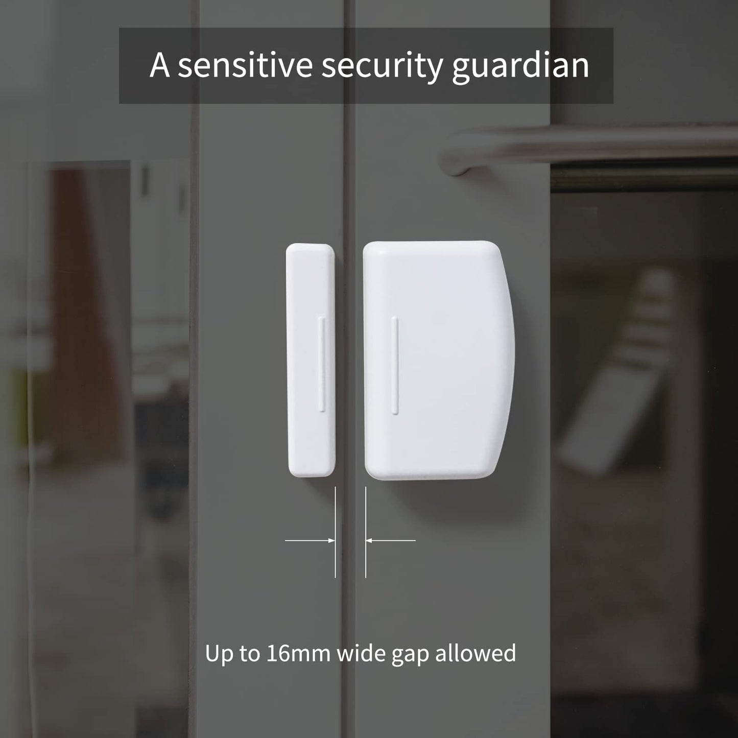 THIRDREALITY Zigbee Contact Sensor 4 Pack, Door and Window Monitor, Home Automation,Works with Home Assistant,SmartThings,Aeotec,Homey,Hubitat or Echo Devices with Build-in Zigbee Hub,hub Required
