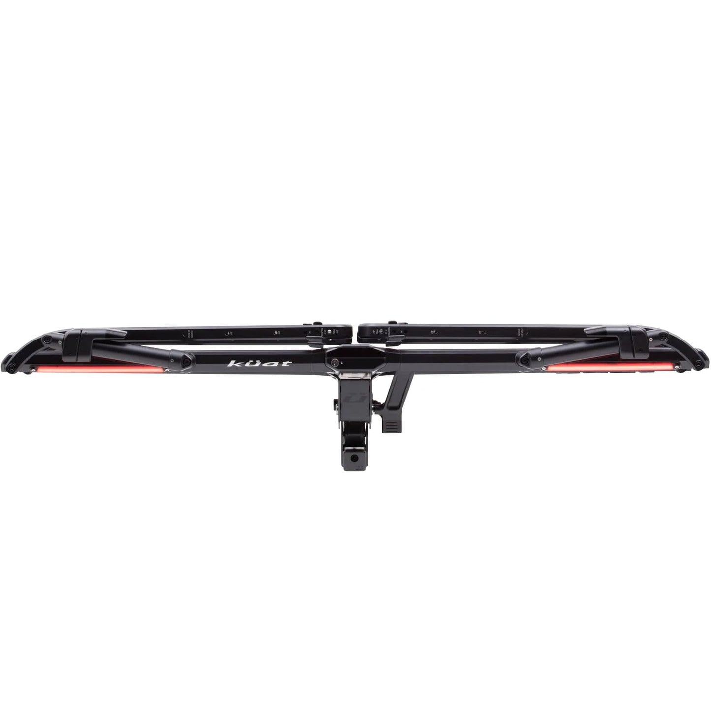 KUAT 2" Piston Pro X LED Dual Ratchet Hitch Rack - Secure Rugged Kashima-Coated Portable Foldable Easy-to-Use No Frame Contact 2-Bike Hauling Platform with 53" Max Wheelbase & 5" Max Tire Width