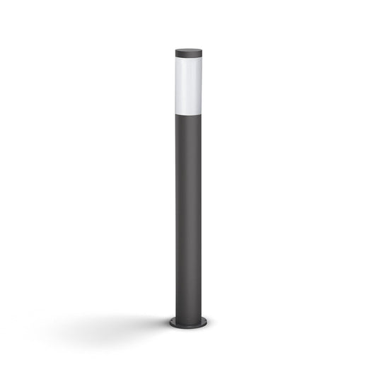 Philips LED Utrecht Outdoor Post Light 20W [Anthracite] Water Resistant IP44, for Garden, Patio and Terrace Lighting