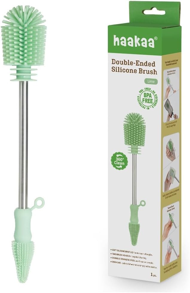 Haakaa Silicone Cleaning Brush – Household Cleaning Brushes
