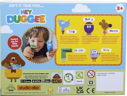 Hey Duggee 1870R Squirrel Figurine Set with Duggee, Multicolor