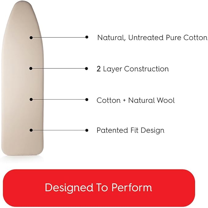 TIVIT Ironing Board Cover 18 x 49